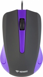 Drátová myš USB s gumovým povrchem