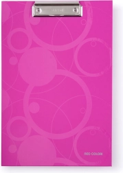 Psací podložka s kovovým klipem NEO COLORI růžová