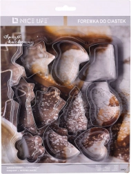 Vánoční vykrajovátka na cukroví – sada 10 ks