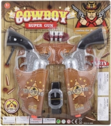Sada kovbojských pistolí