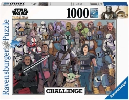 Puzzle Ravensburger Star Wars Mandalorian Výzva 1000 dílků