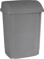 Výklopný odpadkový koš 25 l – Šedá