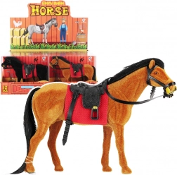 hračkový kůň se sedlem