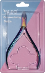 Nůžky na kůžičku Bling 9 mm