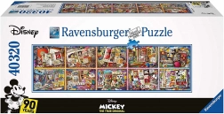 Puzzle RAVENSBURGER Mickey Mouse během let 40320 dílků