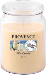 Vonná svíčka ve skle PROVENCE piña colada 95 h