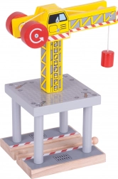 Velký dřevěný jeřáb Bigjigs Rail