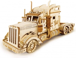 Robotime 3D Dřevěné Puzzle Těžký Nákladní Vůz