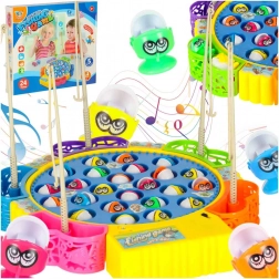 Rodinná hra chytání rybiček, 24 rybek, 1–5 hráčů