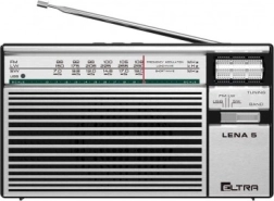 Radio Lena 5 USB stříbrné