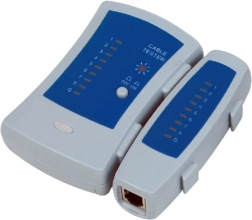 Tester kabelů UTP/FTP pro RJ45, RJ11 a RJ12