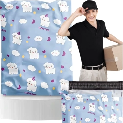 Foliopak kurýrní LUCKY DOG 310 × 420 mm, balení 50 ks