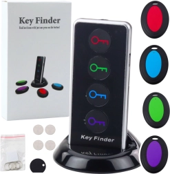 Bezdrátový lokátor klíčů 4v1 s dálkovým ovladačem