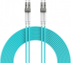 Optický kabel multimódový duplex OM4 50/125, LC/LC, 3m