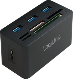 LogiLink USB hub a čtečka karet