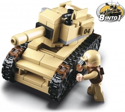 Sluban Army 8-in-1 tank – ministavebnice