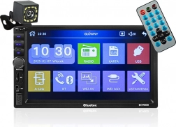 Autorádio BC9000 2DIN 7 palců RDS USB microSD 4x50W s couvací kamerou