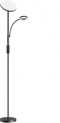 Dvojitá stojací lampa s dálkovým ovládáním BLITZWILL 36 W, černá