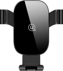 Gravitační držák do ventilace do auta černý