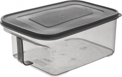 Kuchyňský zásobník na sypké potraviny 2,6 l, šedý