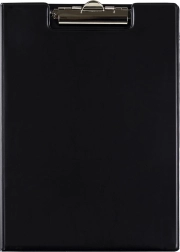 Dvojdeska A4 plast s klipem Classic černá