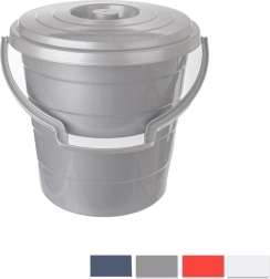 Plastové vědro Hobby s víkem 20 l (mix barev)