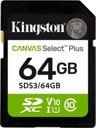 Paměťová karta SD 64GB Canvas Select Plus Gen3 100MB/s