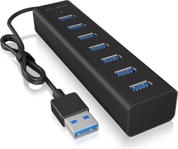 Icy Box 7portový USB 3.0 hub se síťovým napájením