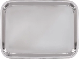 Nerezový servírovací tác 39,5 × 27,5 cm - 1 kus