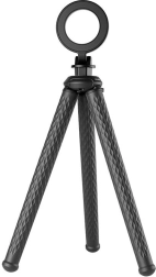 Flexibilní stativ pro telefon s magnetickým úchytem TELESIN (černý)