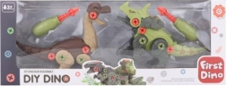 Šroubovací dinosauři pro děti 2 ks se šroubovákem