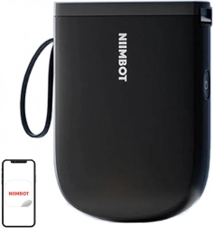 Přenosná tiskárna štítků Niimbot D11H – Černá