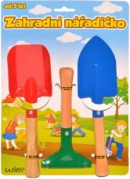 Dětské kovové zahradní nářadí 3 ks