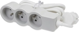 Proudlužovací pás Legrand 3 zásuvky 3m bílý