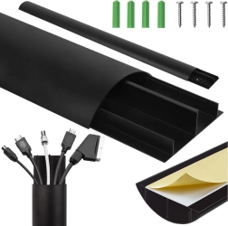 Aluminiová maskovací lišta černá