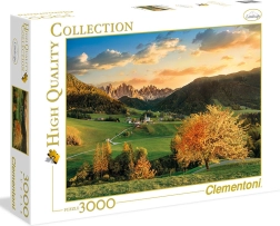 Puzzle 3000 dílků – Alpy CLEMENTONI High Quality Collection