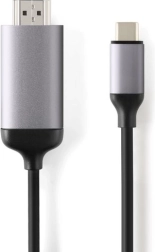 adaptér MINIX NEO-C-4K USB‑C na HDMI 4K 60 Hz, šedý