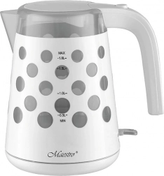 Rychlovarná konvice Maestro KROPKI bílá