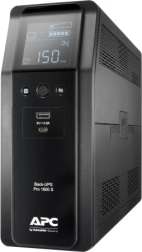 APC Back‑UPS Pro 1600 VA (960 W) s čistou sinusovkou, AVR a LCD