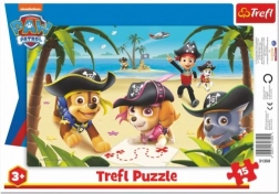 puzzle přátelé z tlapkové patroly 15 dílků 33 × 23 cm