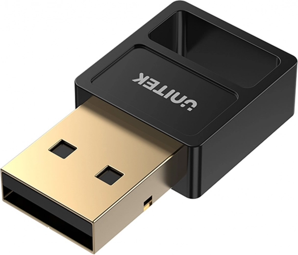 Bluetooth adaptér 5.3 BLE USB‑A s EDR, dosah 30 m, černý