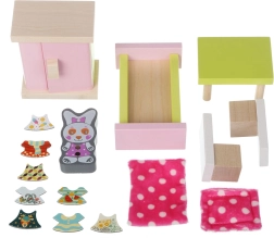 Dřevěný dětský nábytek pro panenky Pokoj
