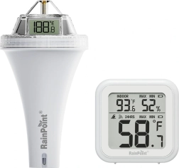 RainPoint bezdrátový teploměr do bazénu s přijímačem