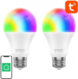 Chytrá Wi‑Fi RGB LED žárovka GOSUND WB4, E27, 2 ks