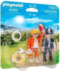 Playmobil Duo Pack Pohotovostní Lékař a Policistka