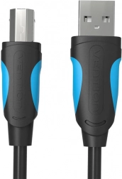 USB 2.0 kabel USB‑A na USB‑B Vention 2 m černý
