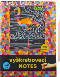 Vyškrabovací notes pro kreativní zábavu