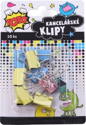 Kancelářské svorky 19 mm, sada 10 ks