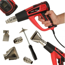 Elektrická opalovací pistole KAFUWELL 1850W s regulací teploty