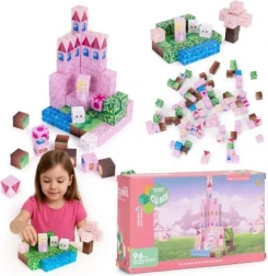 Magnetická stavebnice 100 kostek s úložným vakem